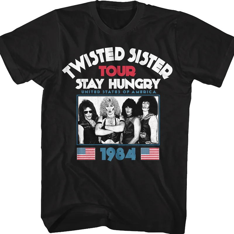 Stay Hungry Tour 1984 Twisted Sister T-Shirt