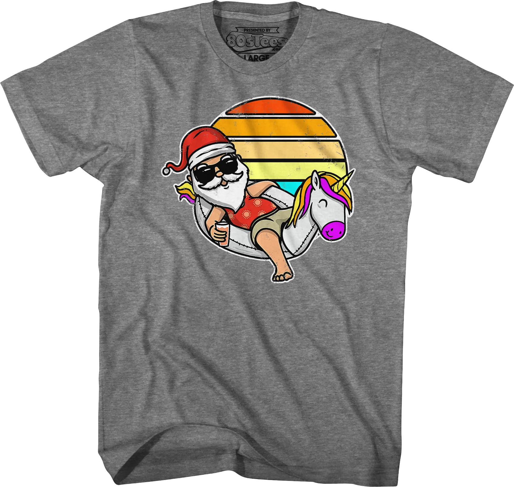 Summer Santa Claus T-Shirt - Image 6