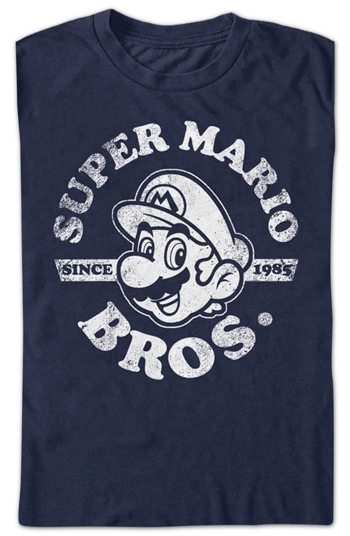 Super Mario Bros. Distressed Since 1985 Nintendo T-Shirt - Image 2