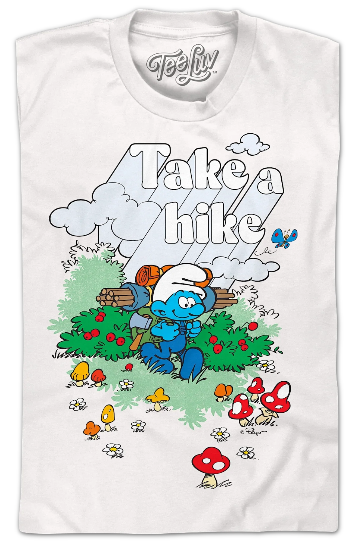 Take A Hike Smurfs T-Shirt - Image 2