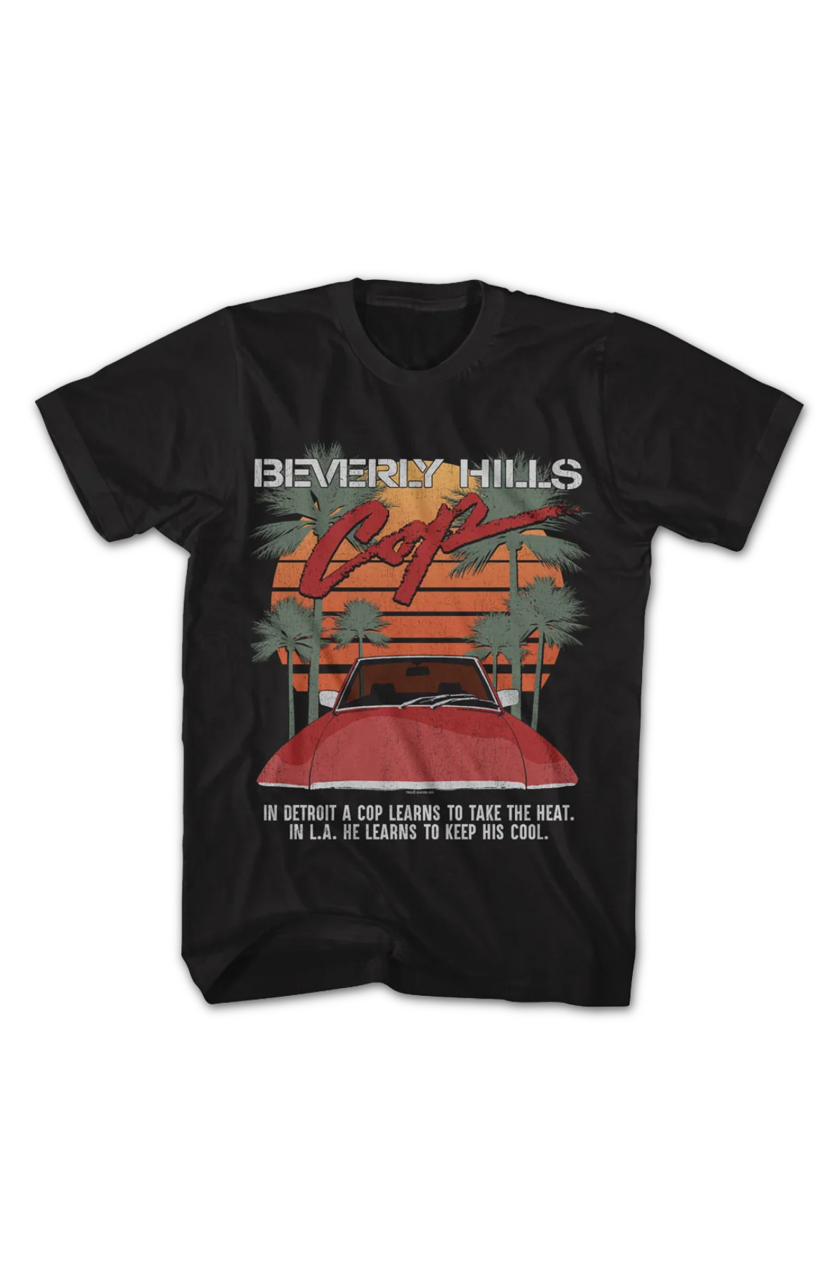 Take The Heat Beverly Hills Cop T-Shirt - Image 2
