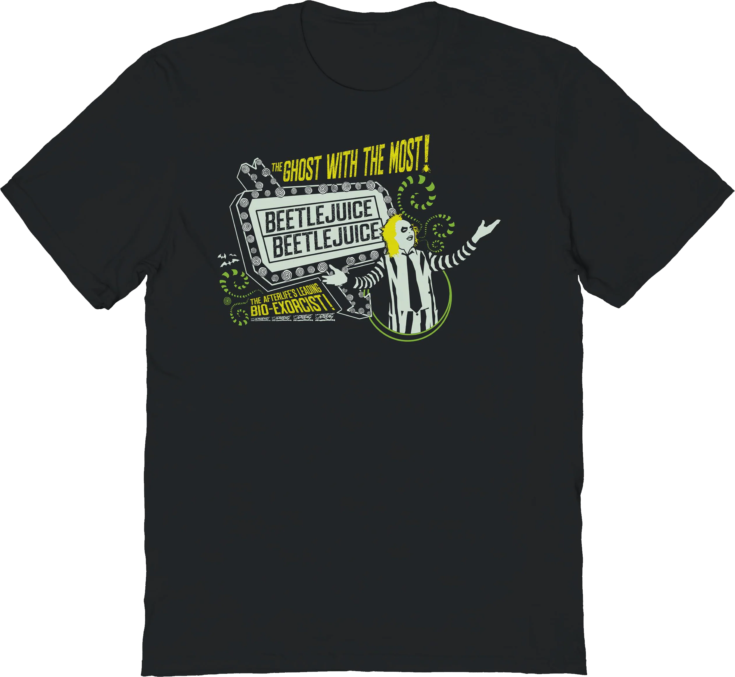 The Afterlife's Leading Bio-Exorcist Beetlejuice T-Shirt