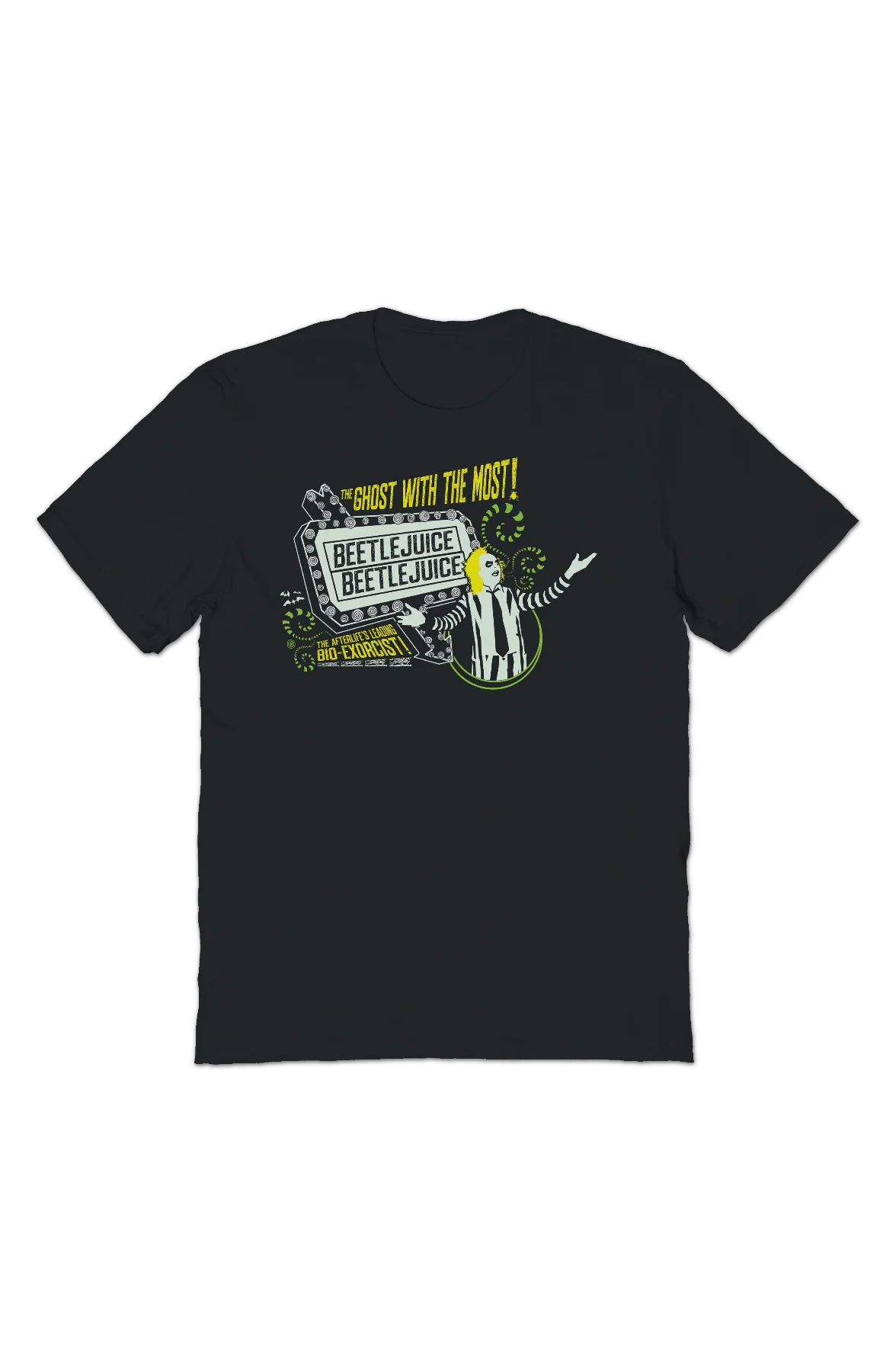 The Afterlife's Leading Bio-Exorcist Beetlejuice T-Shirt - Image 2