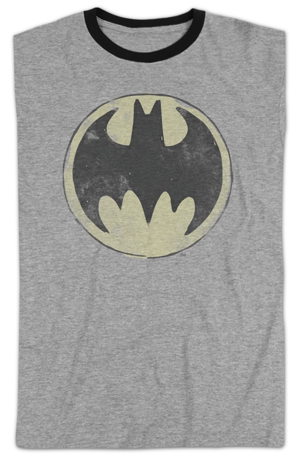The Bat Signal Batman DC Comics Ringer Shirt - Image 3