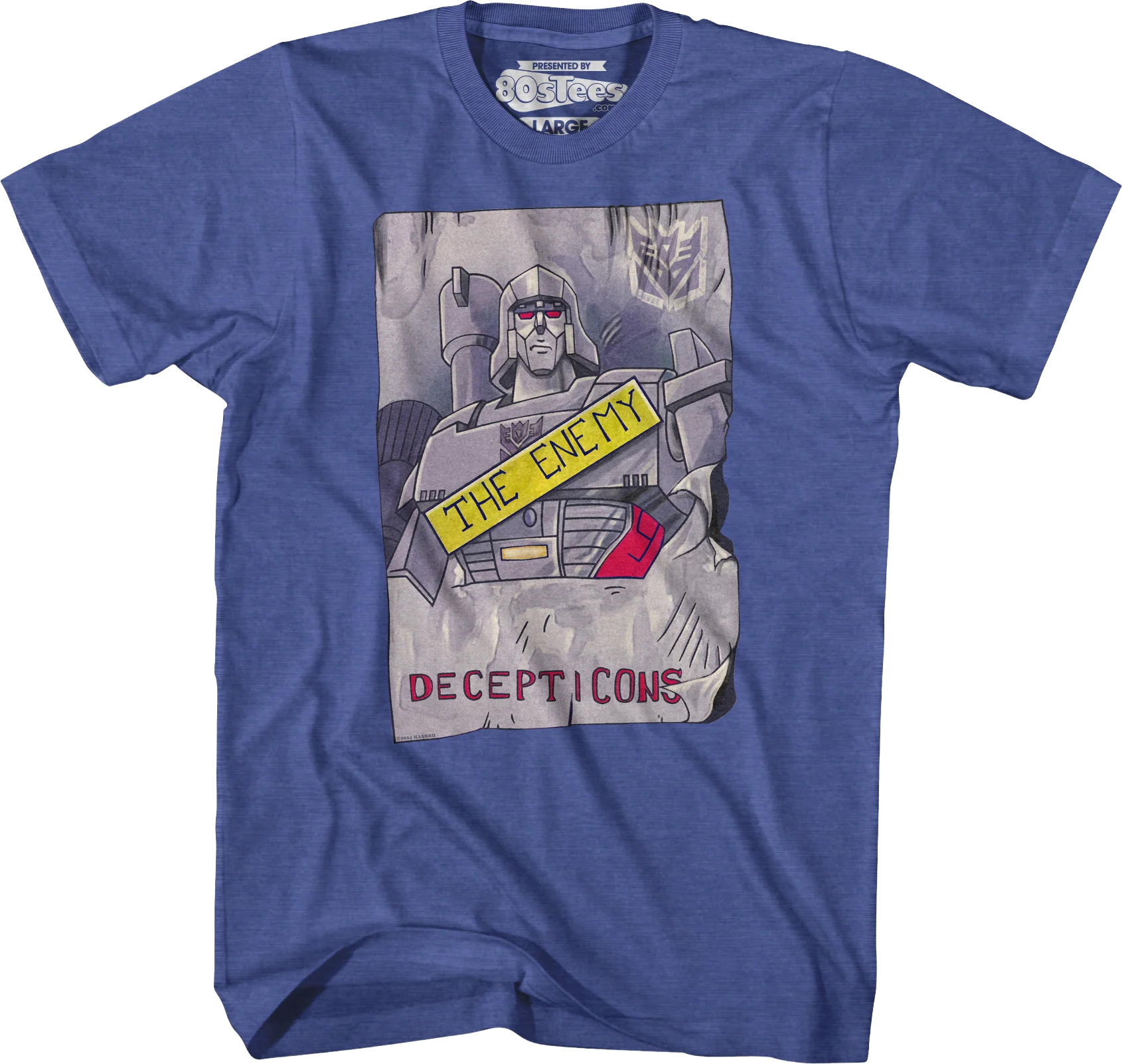 The Enemy Decepticons Poster Transformers T-Shirt - Image 23