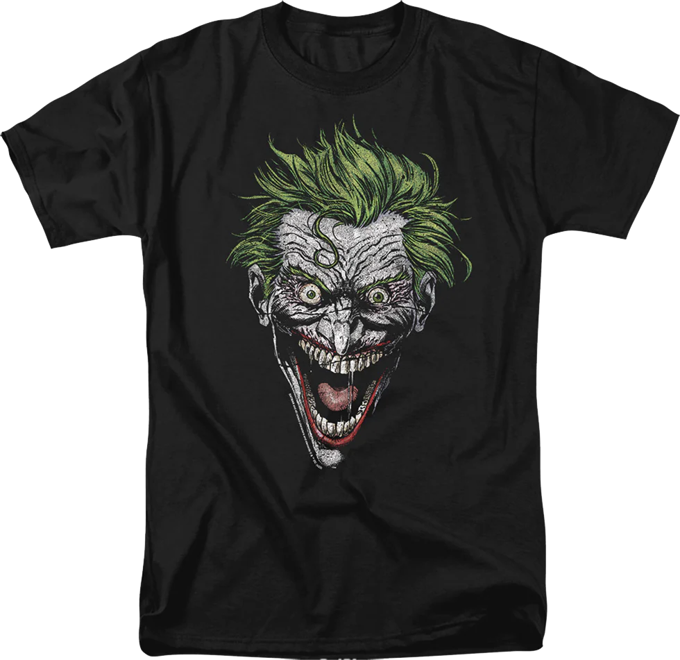 The Joker Maniacal Laughter DC Comics T-Shirt