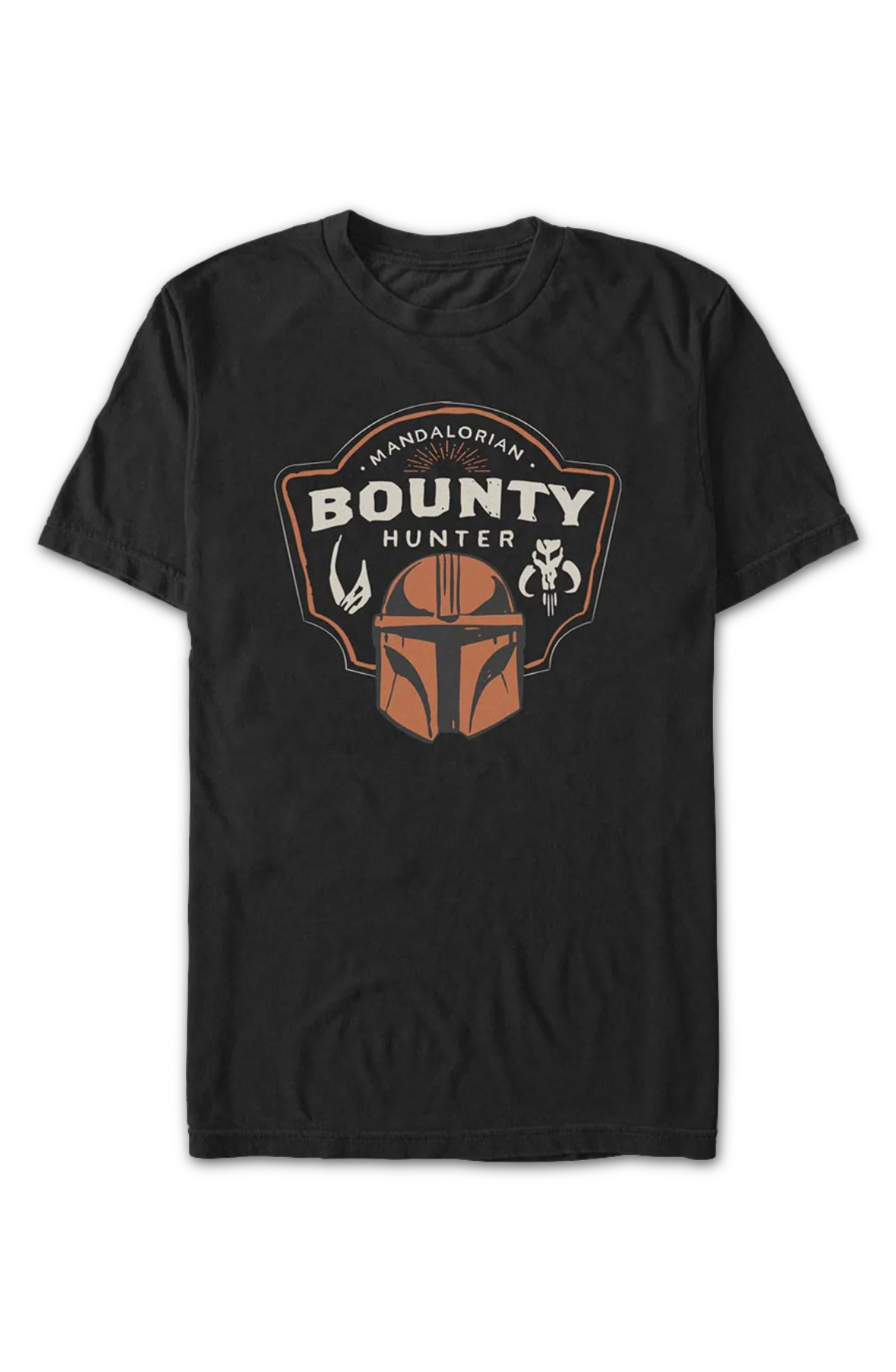 The Mandalorian And Grogu Bounty Hunter Shield Star Wars T-Shirt - Image 2