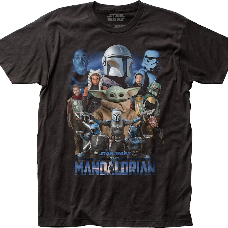 The Mandalorian Season 2 Collage Star Wars T-Shirt