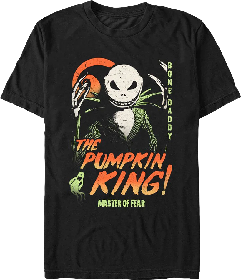 The Pumpkin King Nightmare Before Christmas T-Shirt