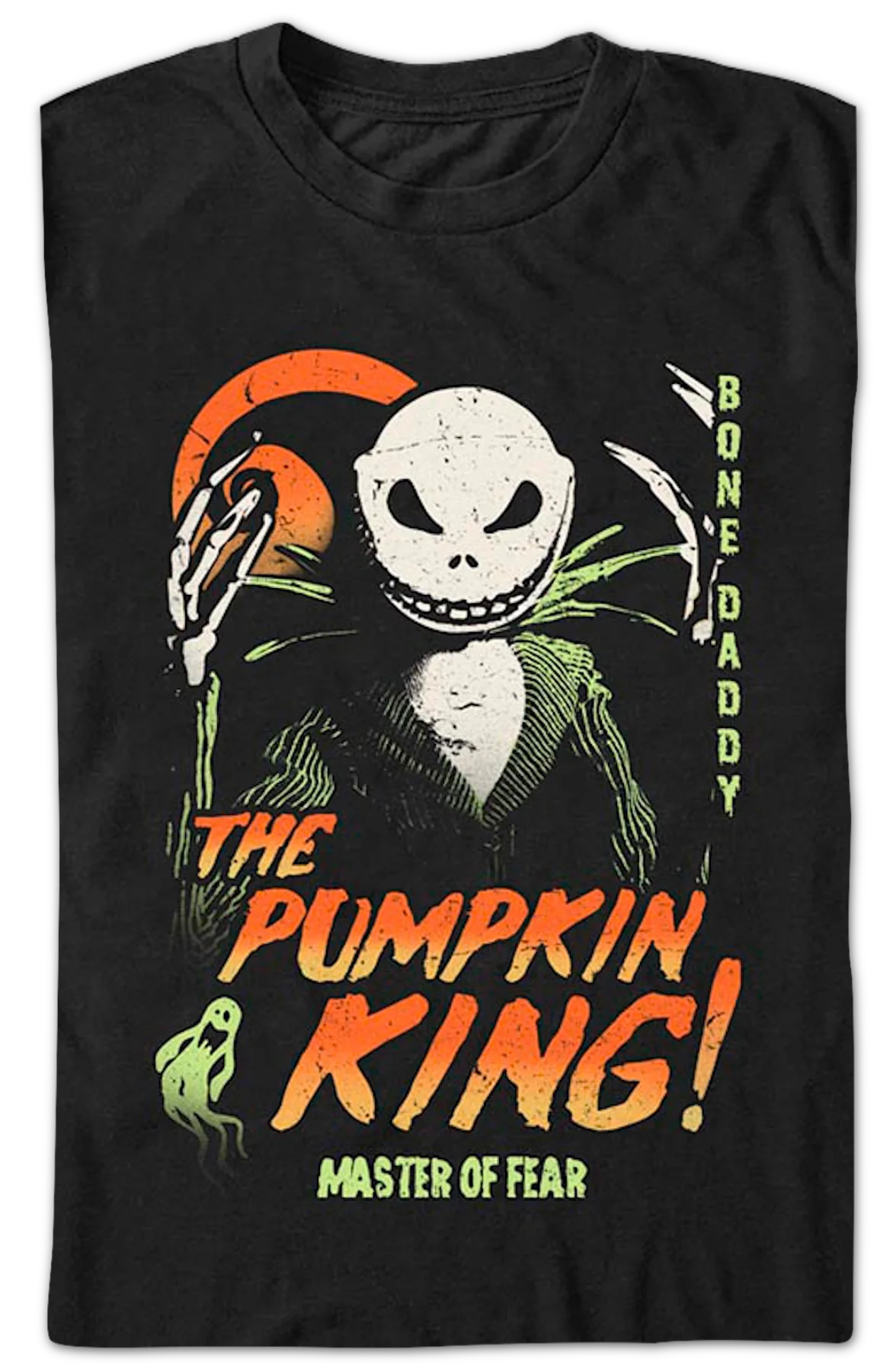 The Pumpkin King Nightmare Before Christmas T-Shirt - Image 2