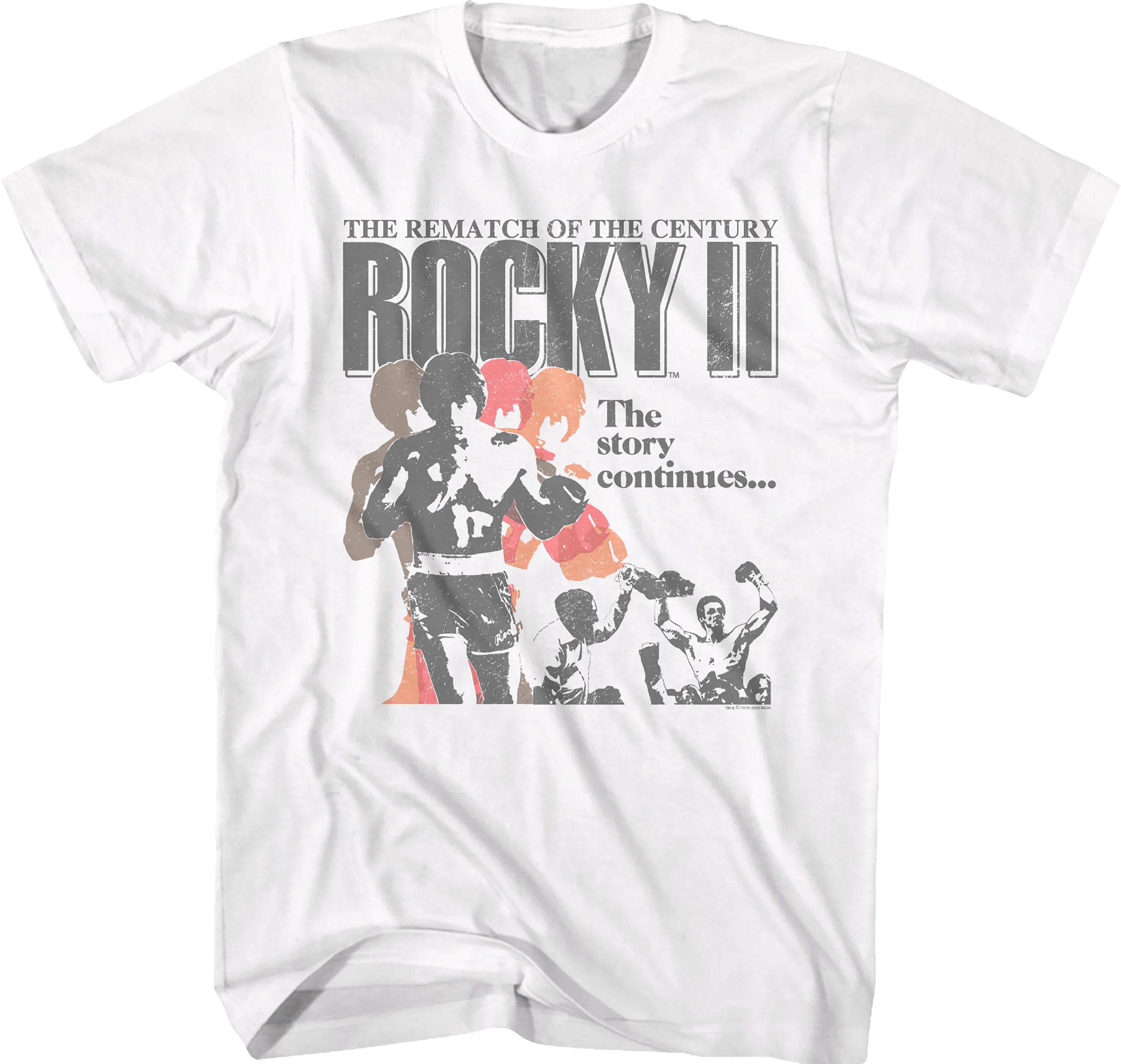 The Story Continues Rocky II T-Shirt