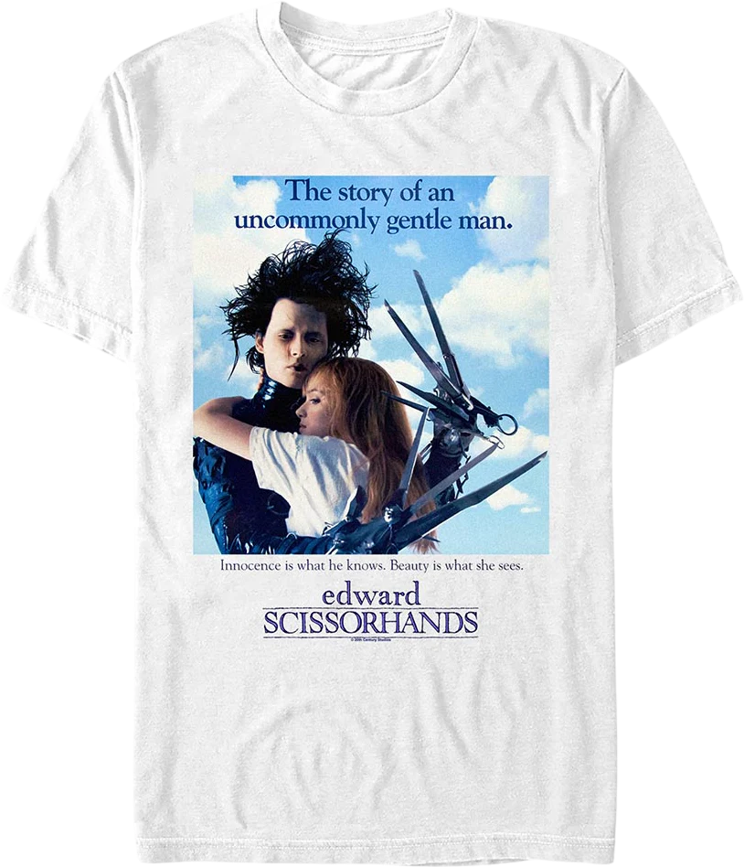 The Story Of An Uncommonly Gentle Man Edward Scissorhands T-Shirt
