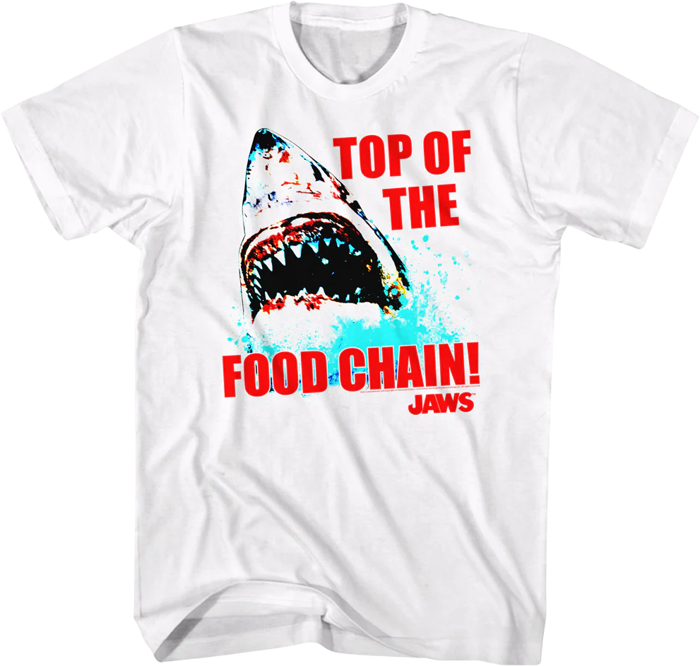 Top Of The Food Chain Jaws T-Shirt