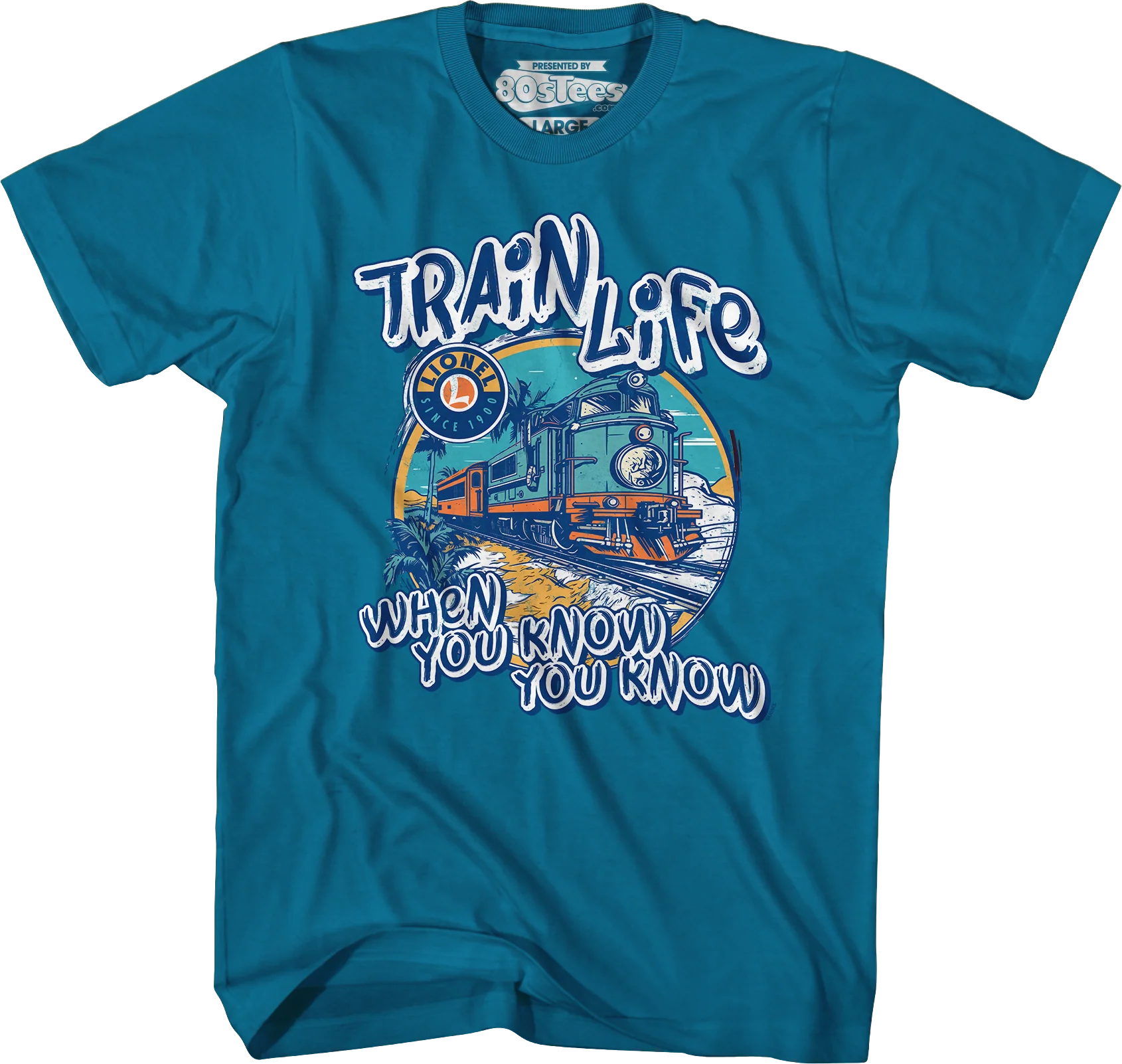 Train Life When You Know You Know Lionel Trains T-Shirt - Image 5