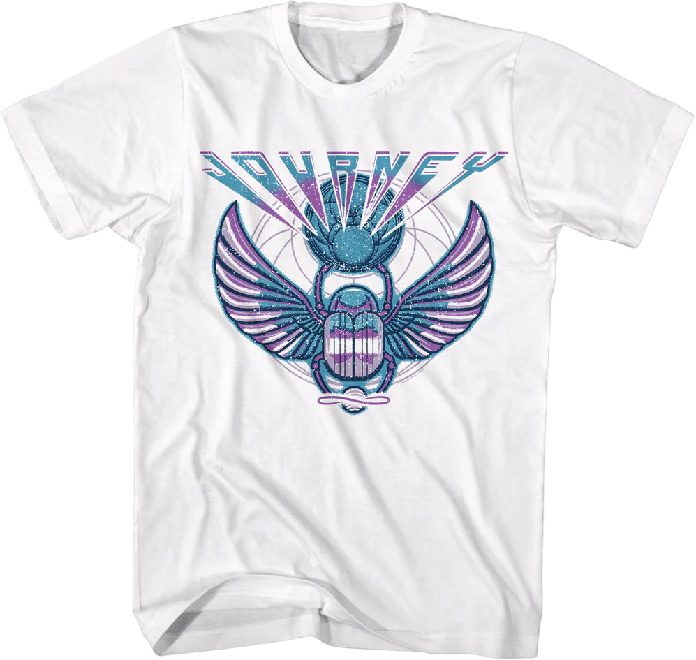 Triadic Color Scarab Beetle Journey T-Shirt