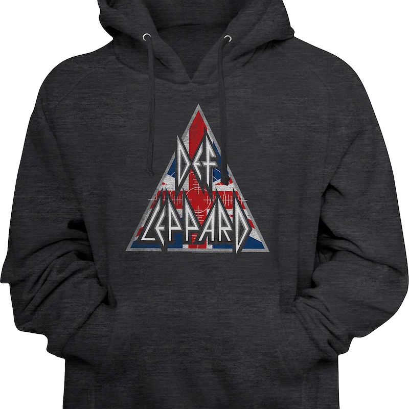 Triangle Def Leppard Hoodie - Image 2