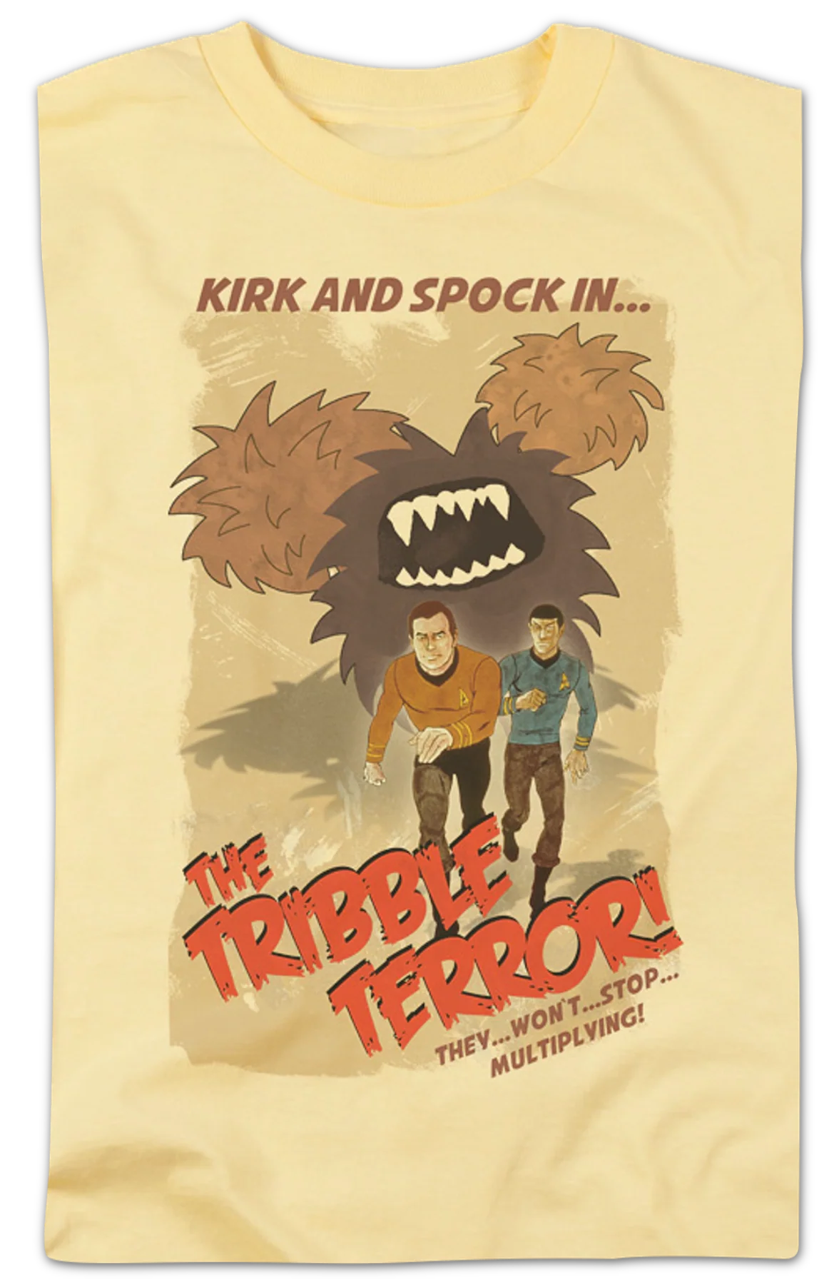 Tribble Terror Star Trek T-Shirt - Image 2
