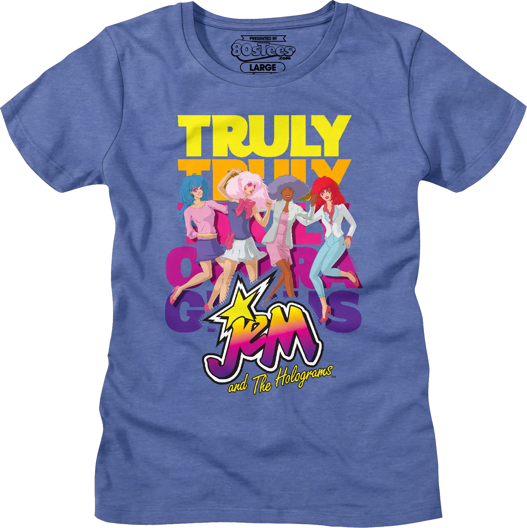 Truly Outrageous Group Pose Jem And The Holograms T-Shirt - Image 31