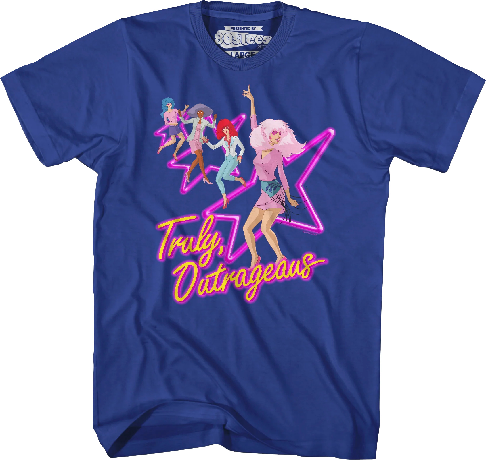 Truly Outrageous Rock Stars Jem And The Holograms T-Shirt - Image 6