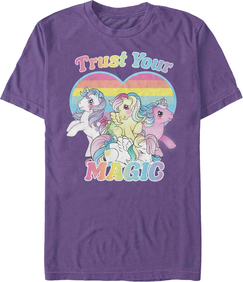 Trust Your Magic Rainbow Colors My Little Pony T-Shirt
