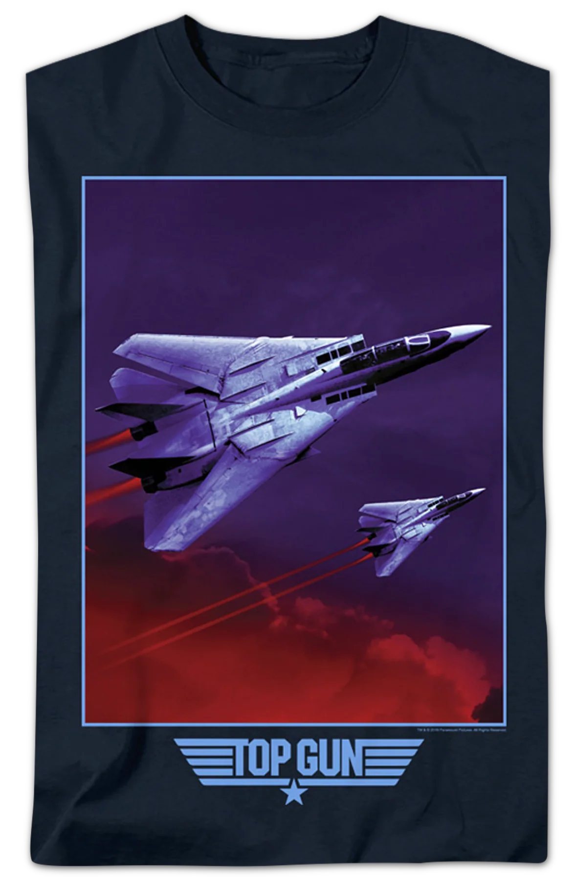 Up There With The Best Of The Best Top Gun Shirt - Image 2