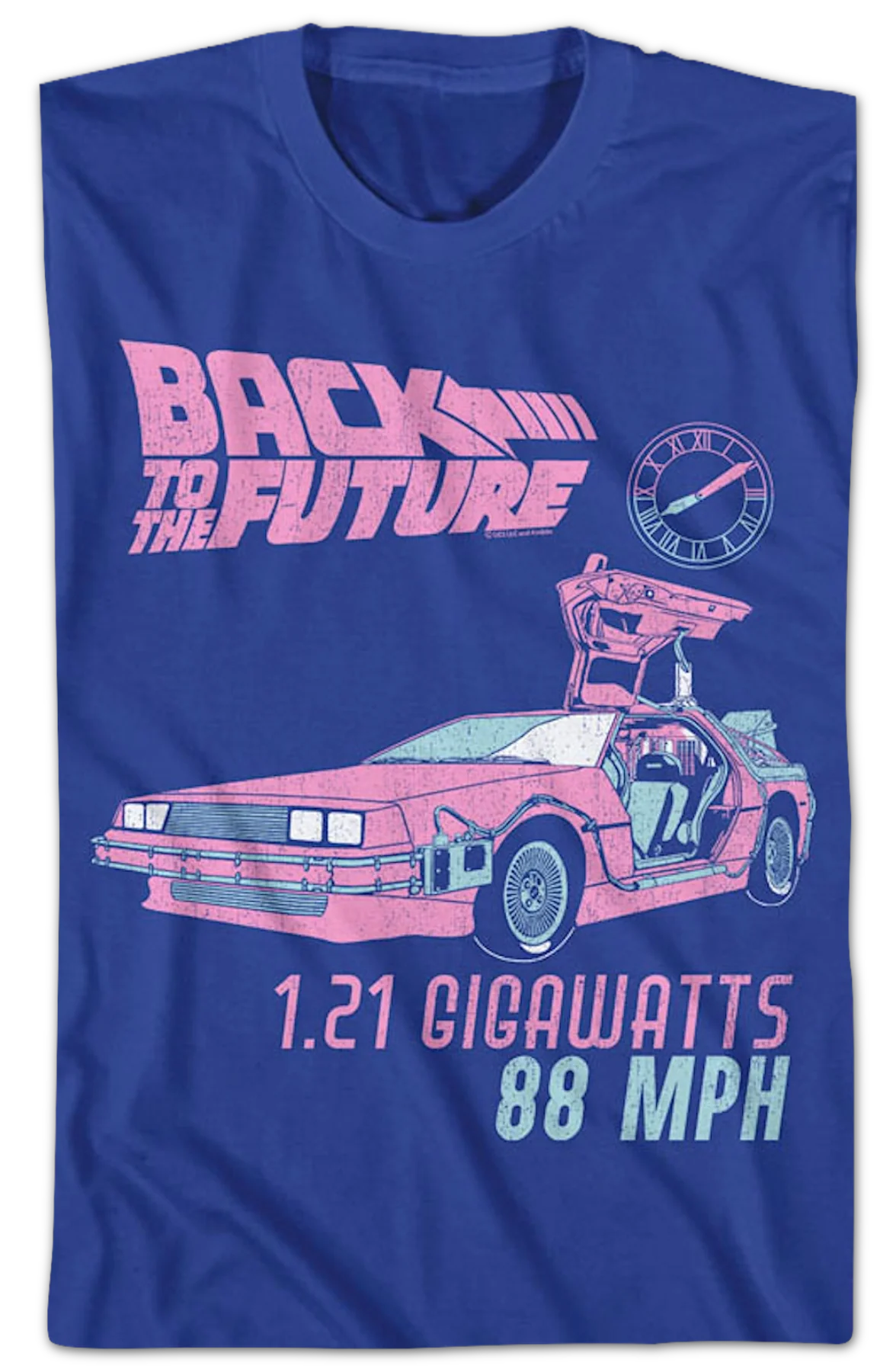 Vintage 1.21 Gigawatts Back To The Future T-Shirt - Image 2