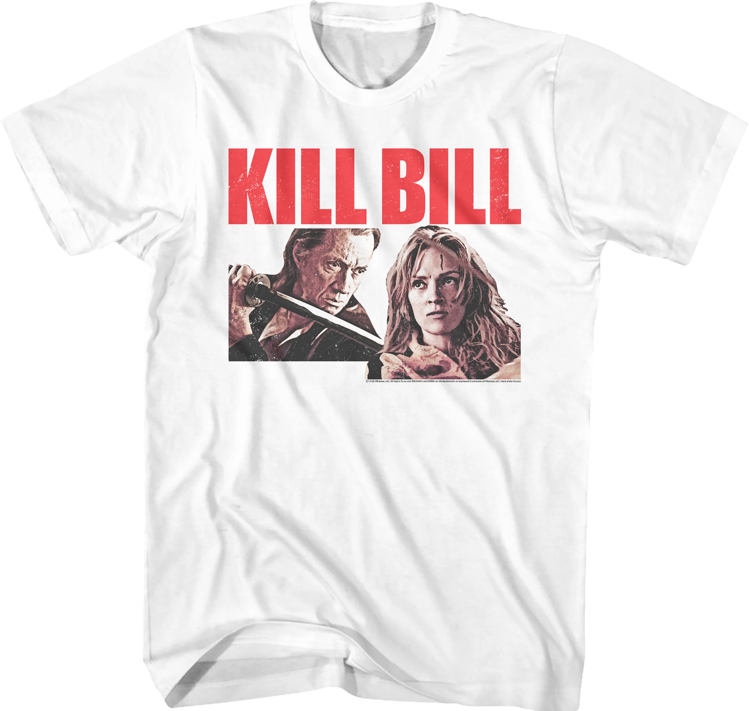 Vintage Bill And The Bride Kill Bill T-Shirt