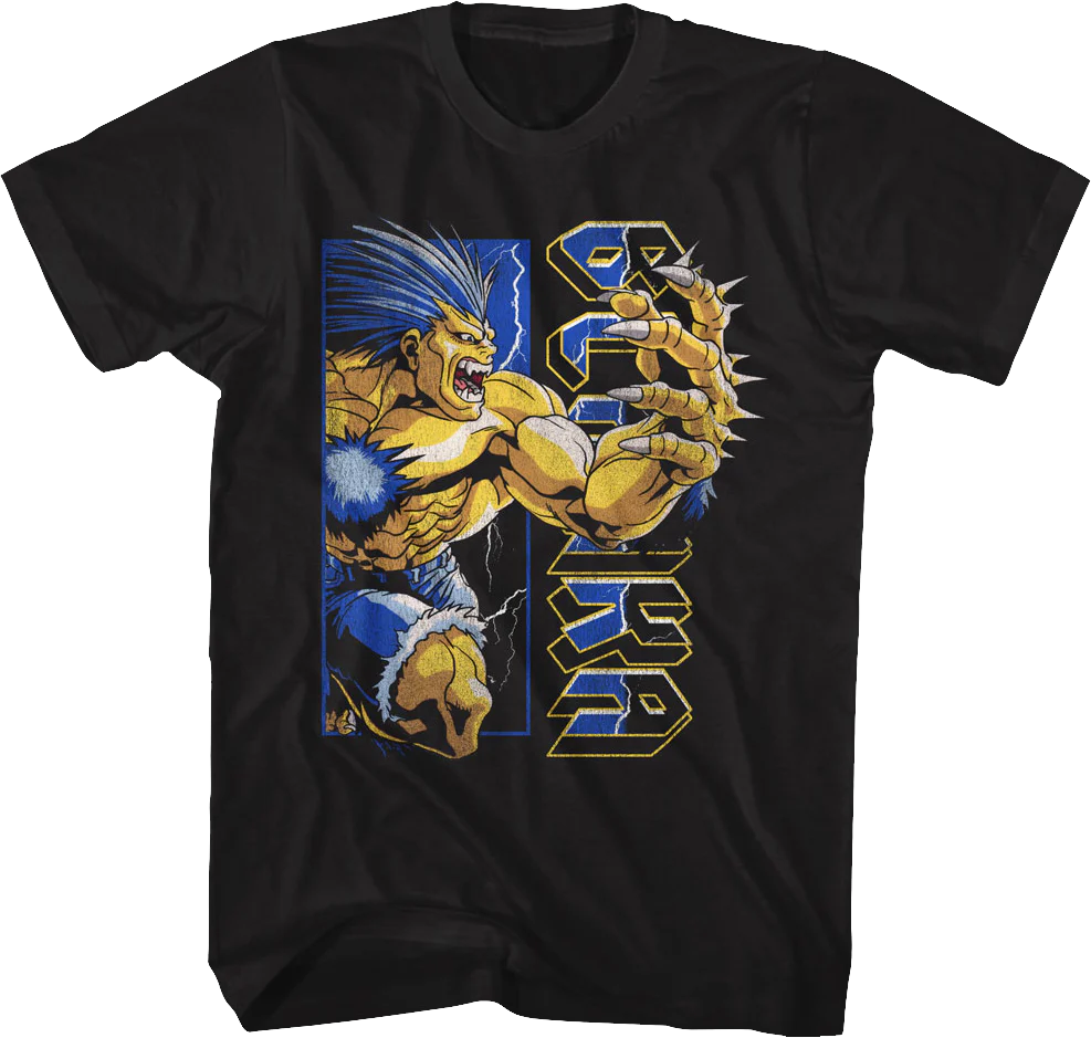Vintage Blanka Street Fighter T-Shirt