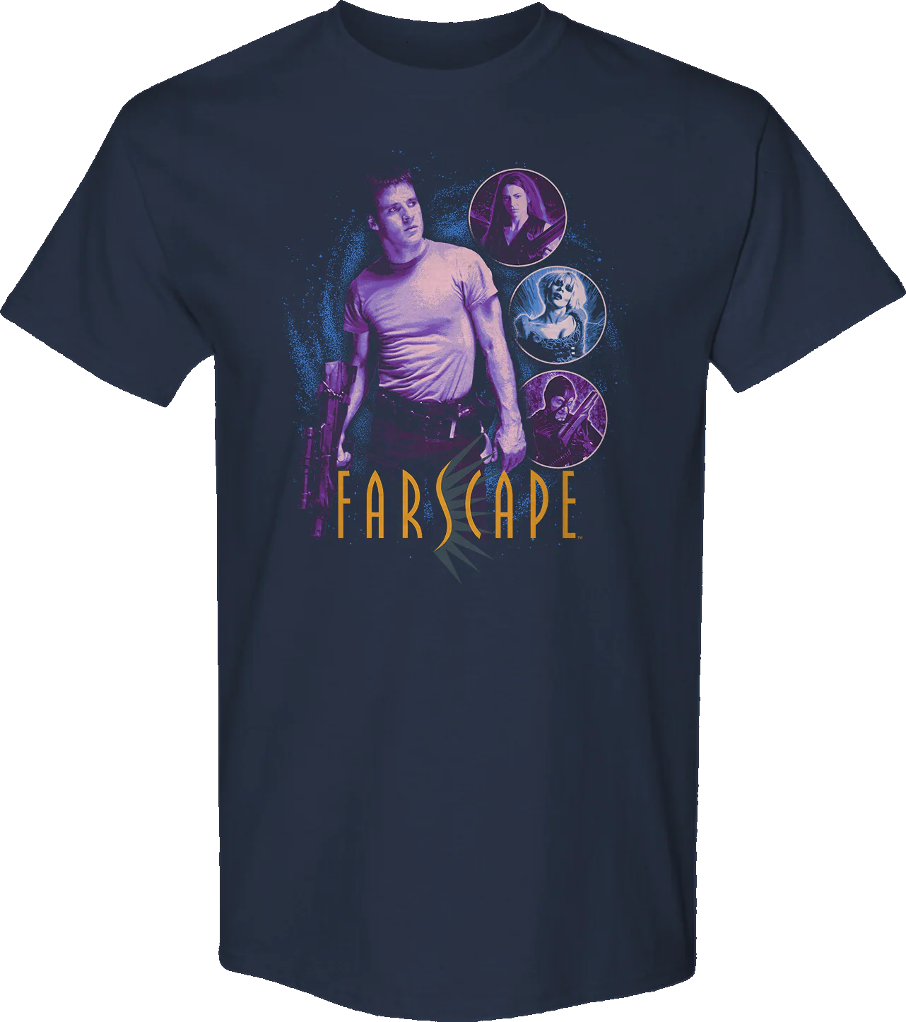 Vintage Collage Farscape T-Shirt