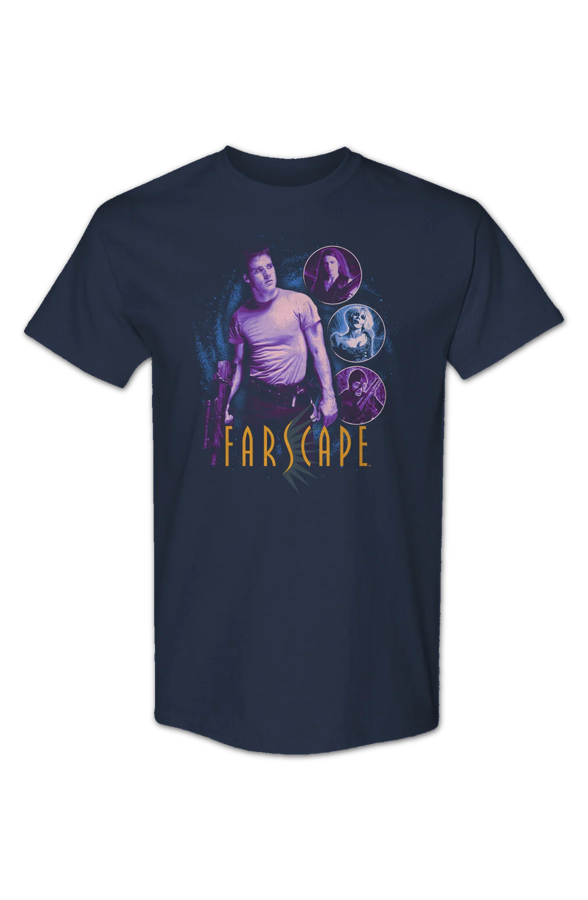 Vintage Collage Farscape T-Shirt - Image 2