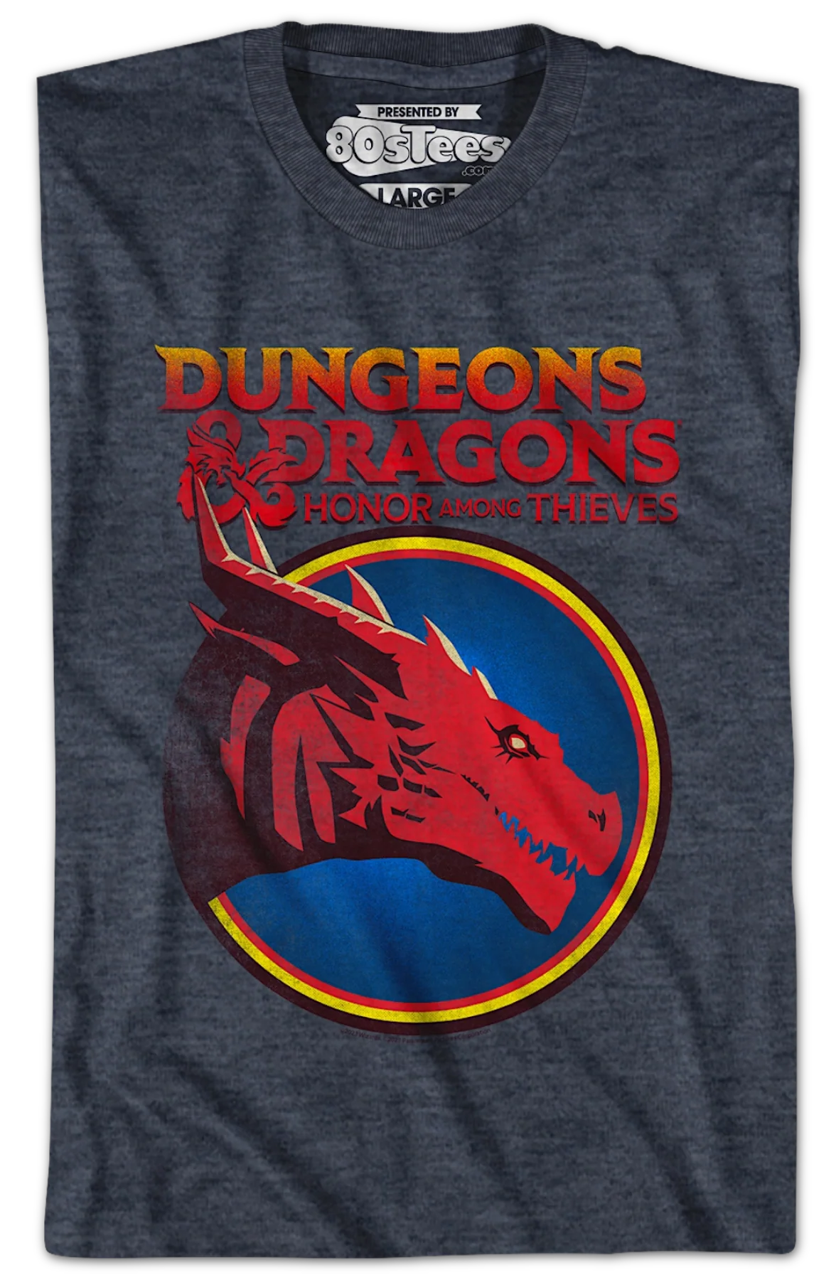 Vintage Dungeons & Dragons Honor Among Thieves T-Shirt - Image 2