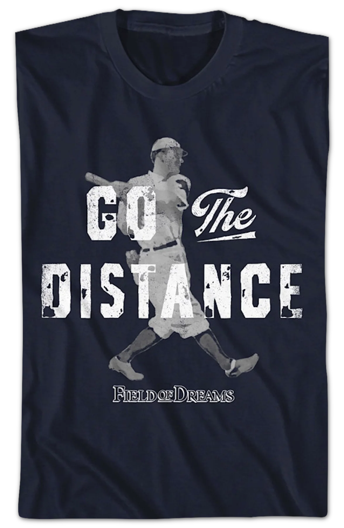 Vintage Go The Distance Field Of Dreams T-Shirt - Image 2