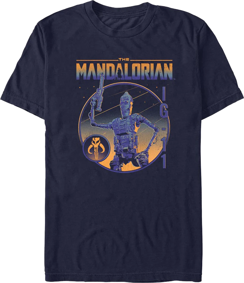 Vintage IG-11 The Mandalorian Star Wars T-Shirt
