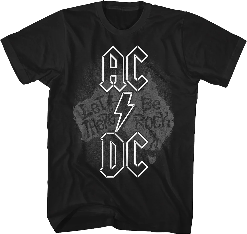 Vintage Let There Be Rock ACDC T-Shirt