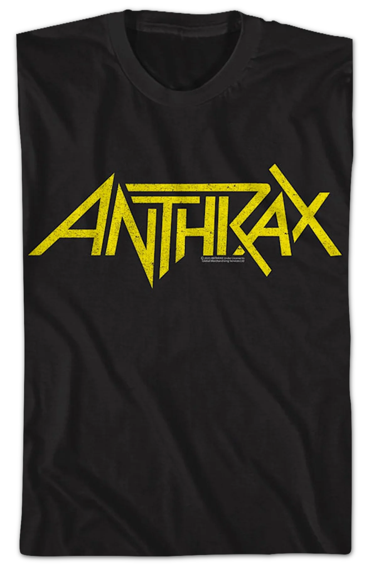 Vintage Logo Anthrax T-Shirt - Image 2