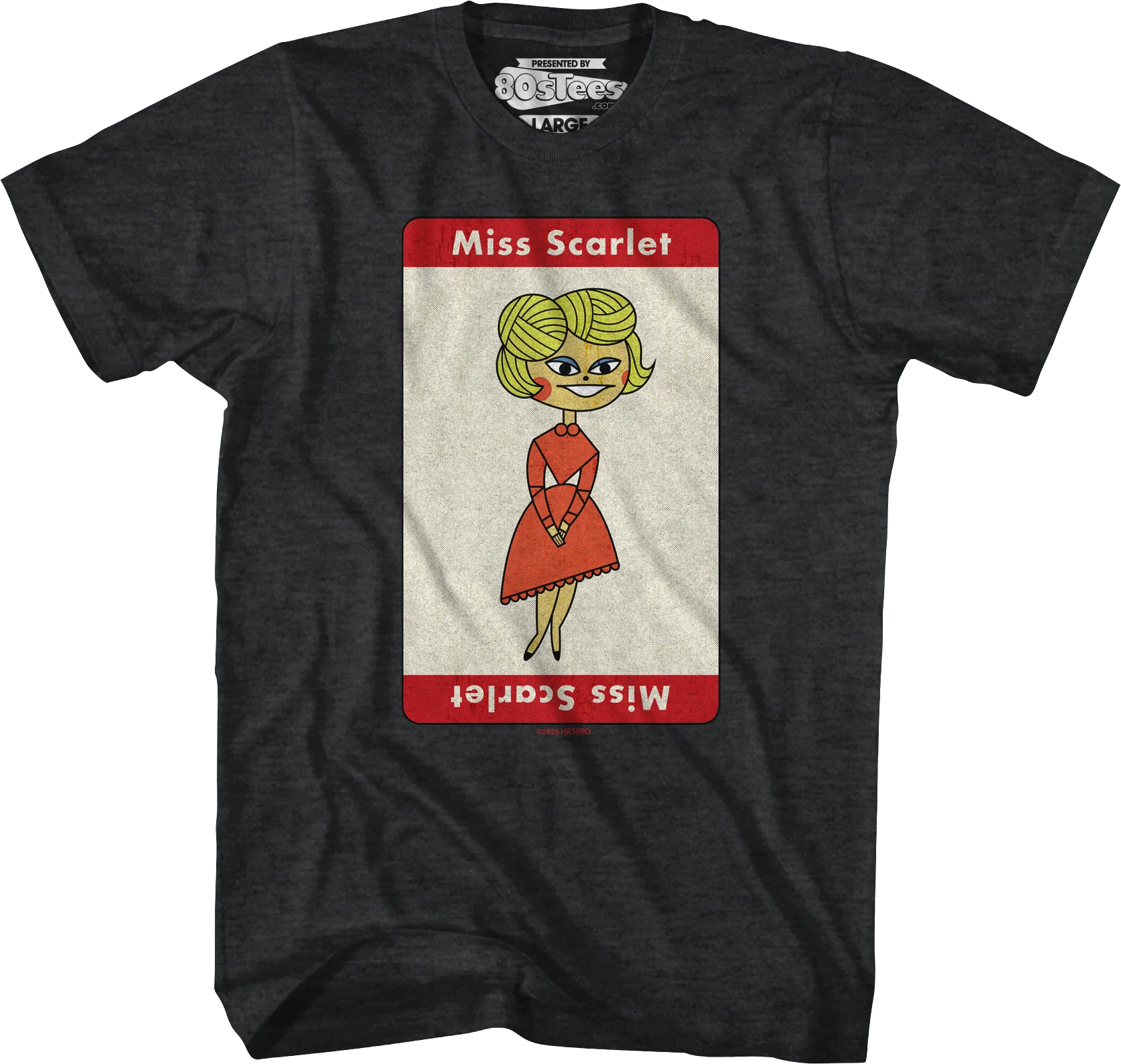 Vintage Miss Scarlet Clue T-Shirt