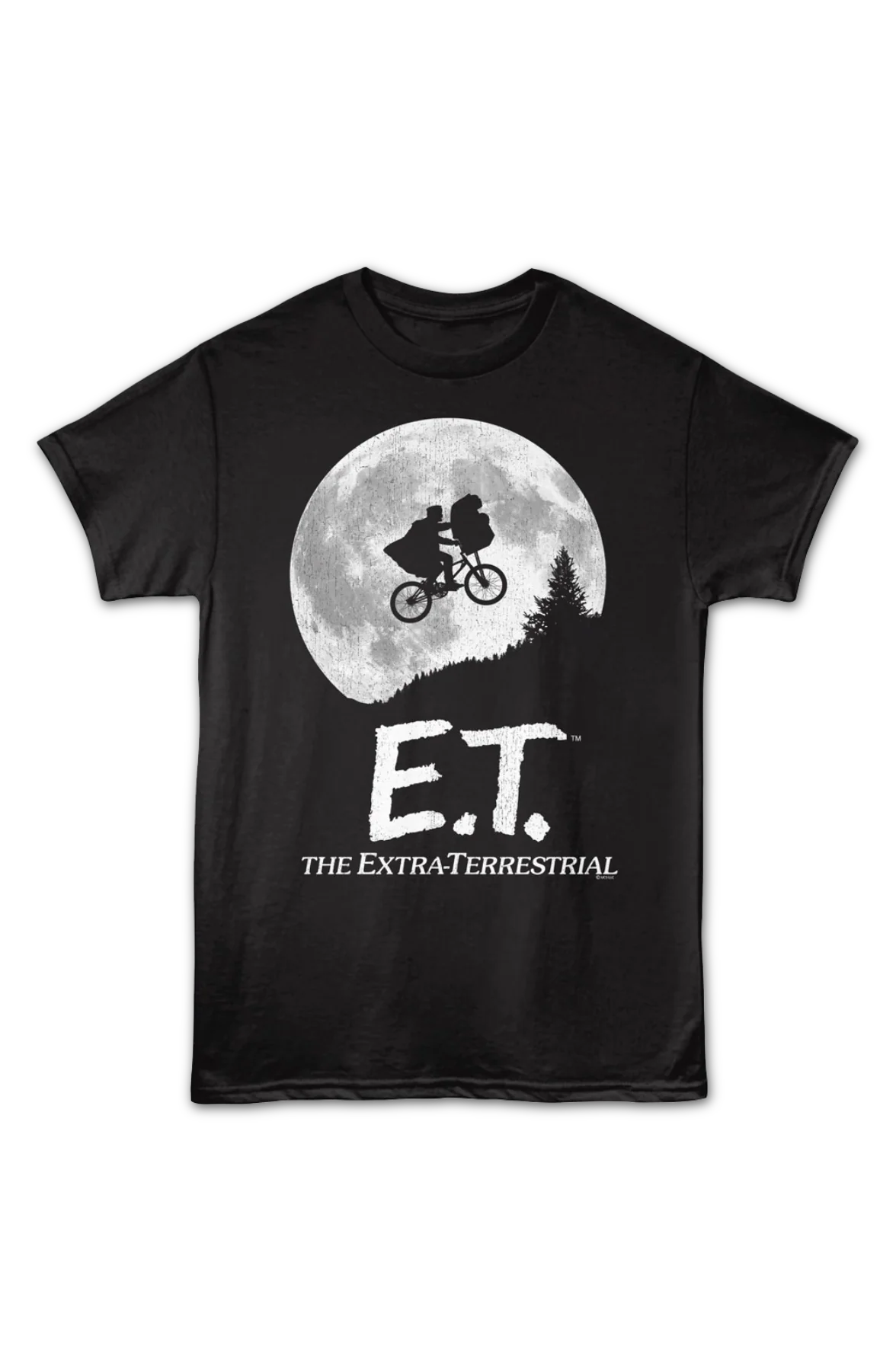 Vintage Moon Silhouette E.T. The Extra-Terrestrial T-Shirt - Image 2