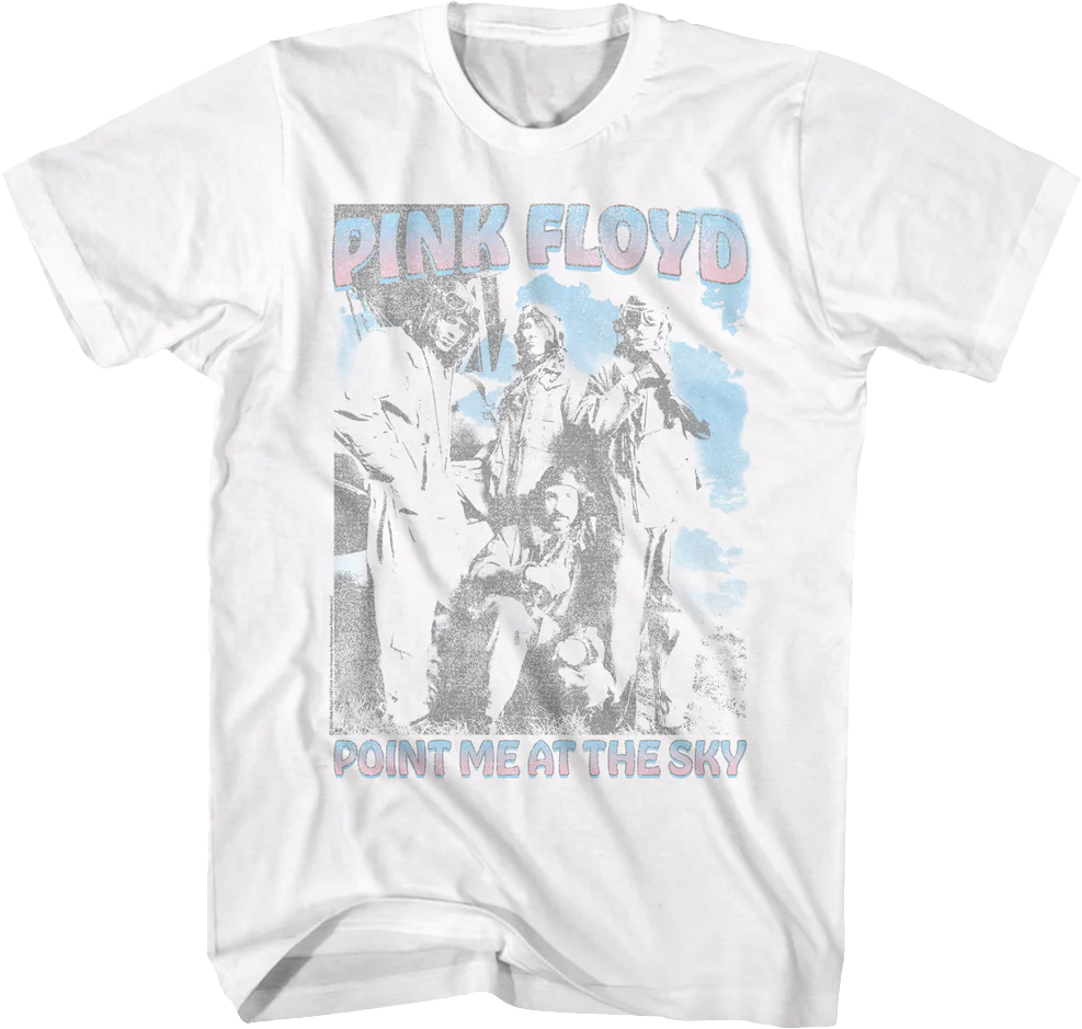 Vintage Point Me at the Sky Pink Floyd T-Shirt