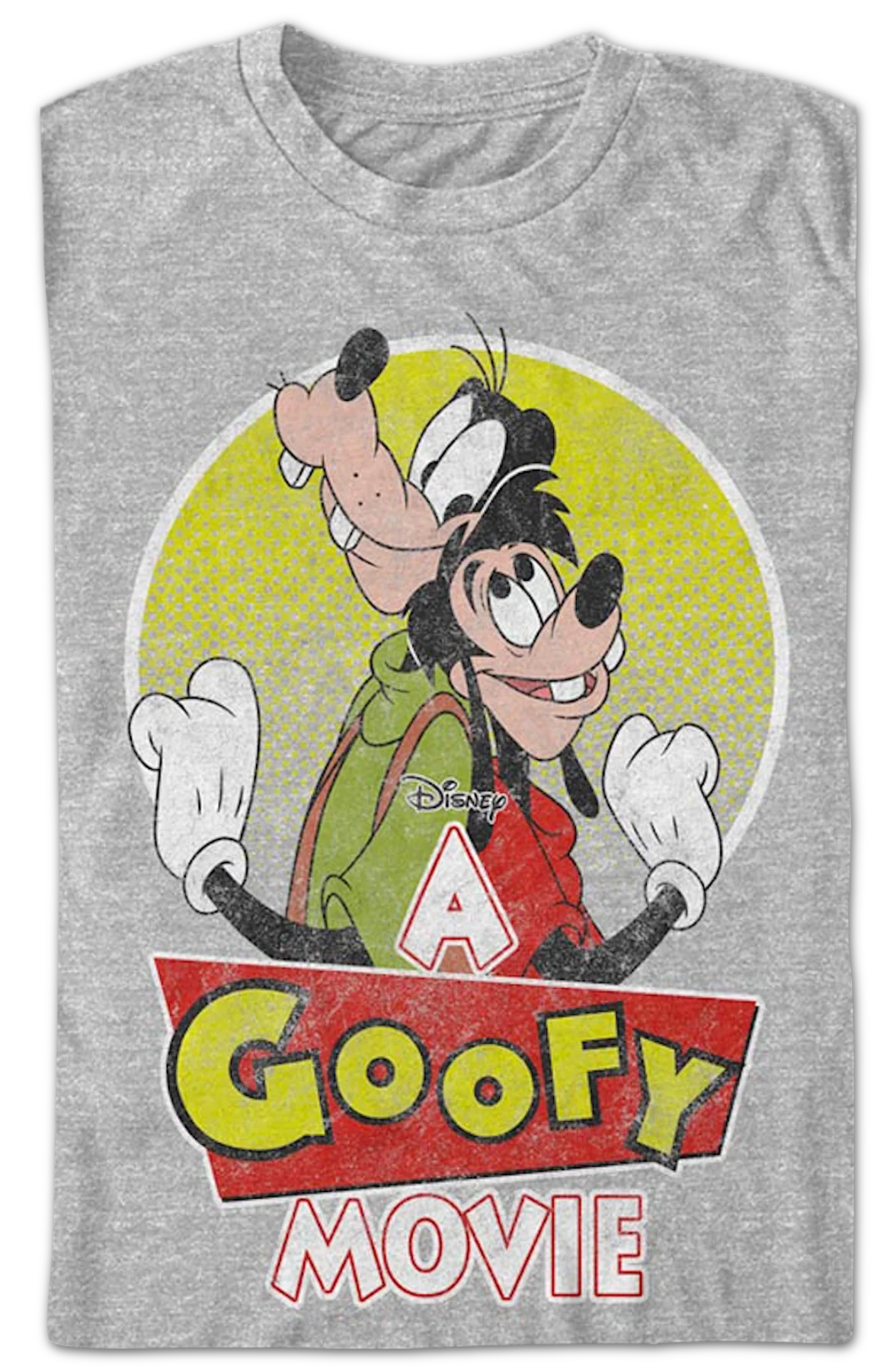 Vintage Poster Goofy Movie Disney T-Shirt - Image 2