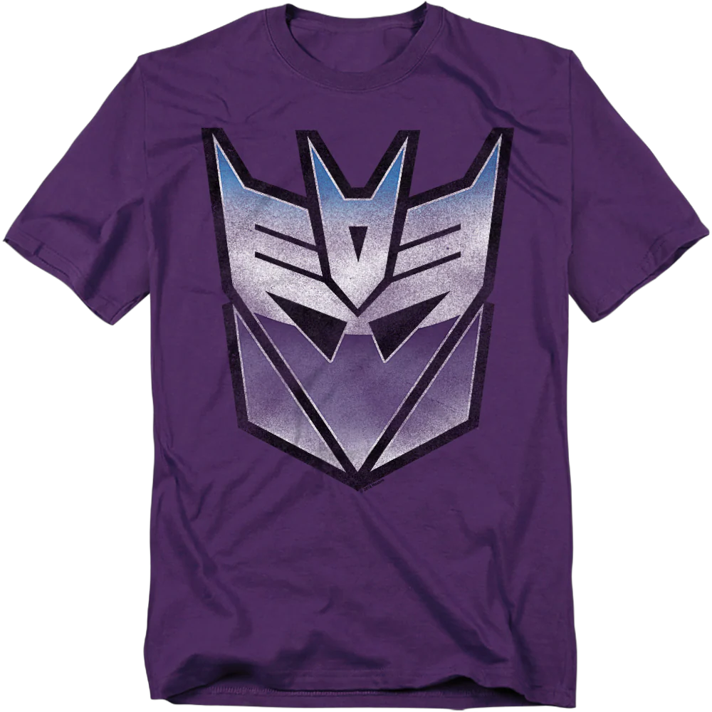 Vintage Purple Decepticons Logo Transformers T-Shirt