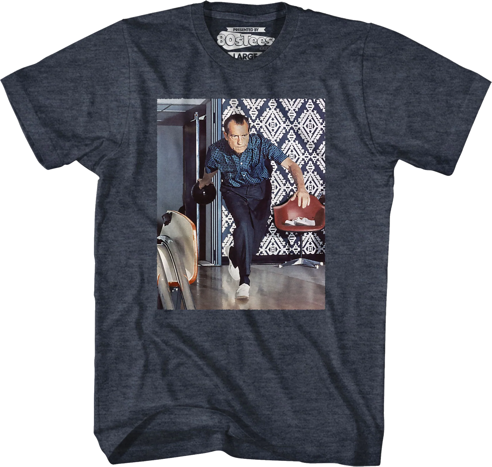 Vintage Richard Nixon Bowling T-Shirt