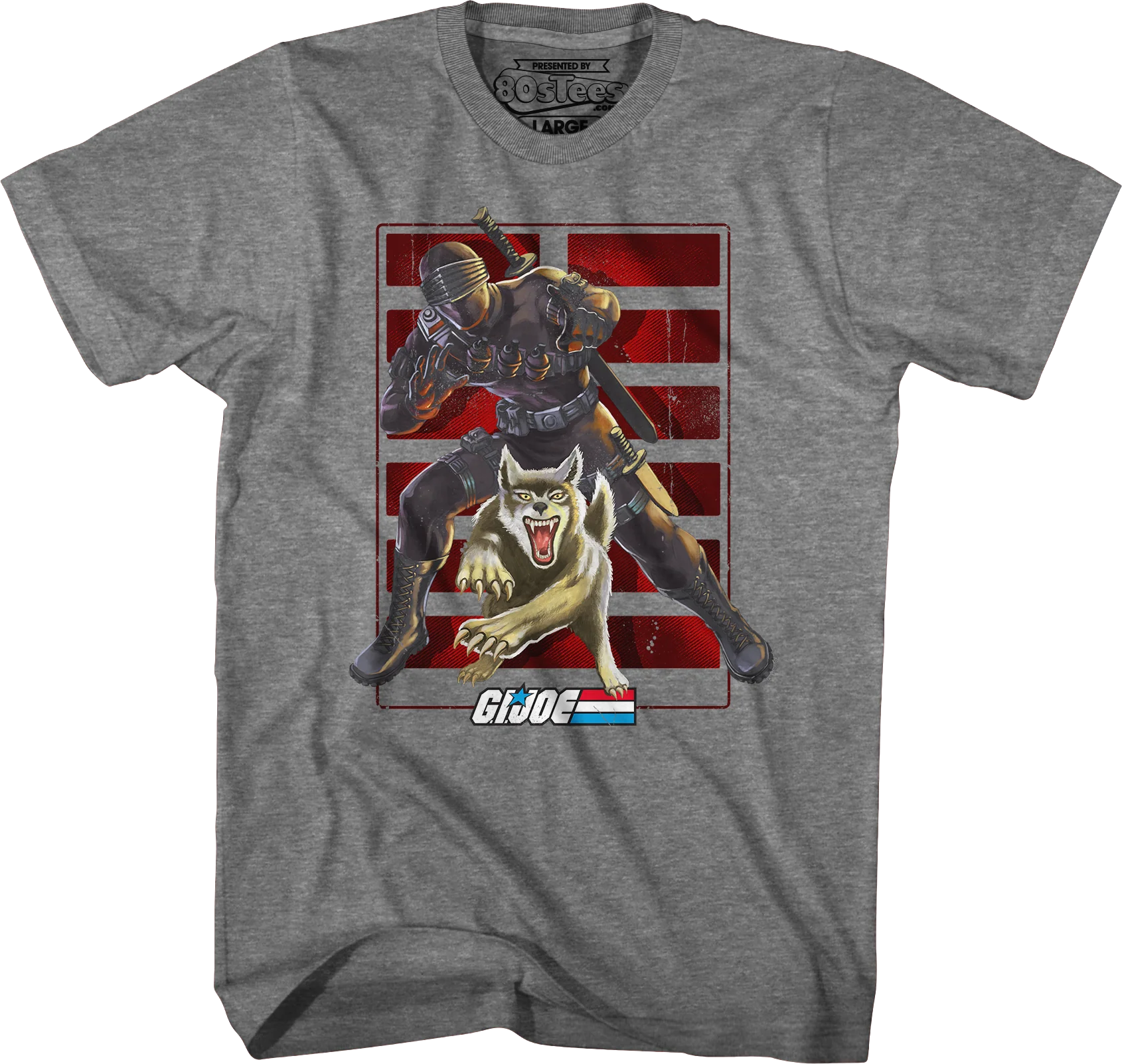Vintage Snake Eyes & Timber GI Joe T-Shirt - Image 6