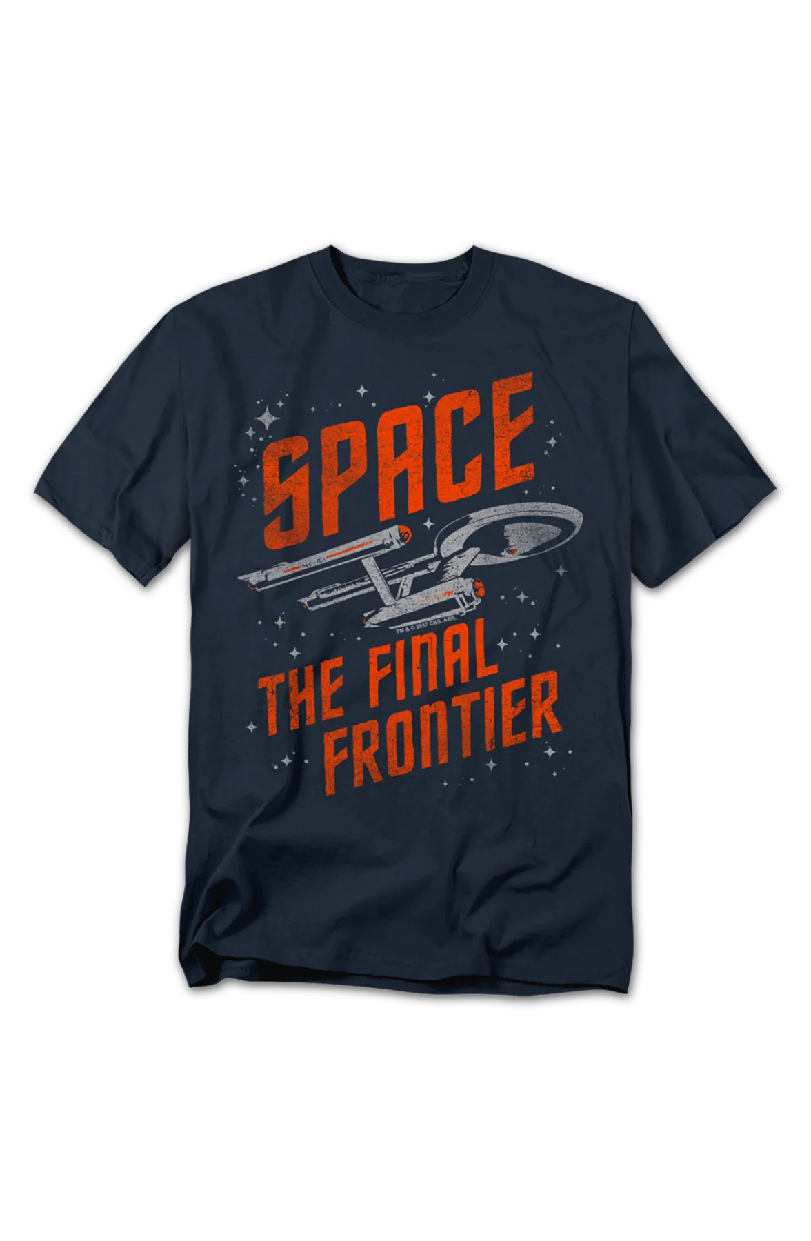 Vintage Space The Final Frontier Star Trek T-Shirt - Image 2