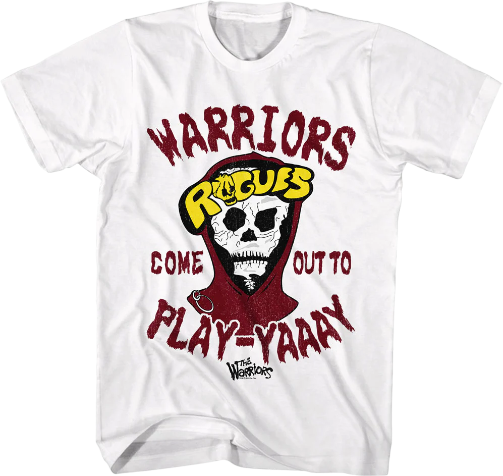 Vintage Warriors Come Out To Play-Yaaay Warriors T-Shirt