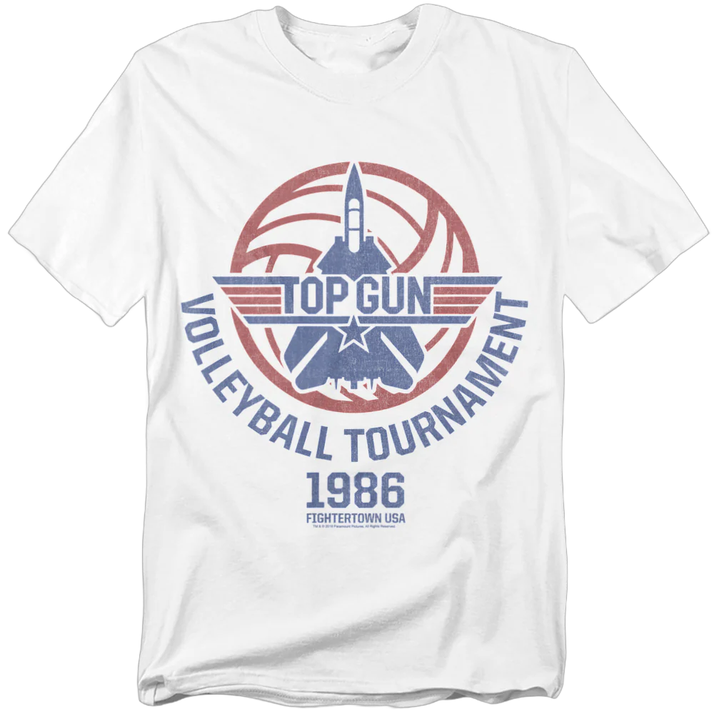 Volleyball Tournament Top Gun T-Shirt - Image 2
