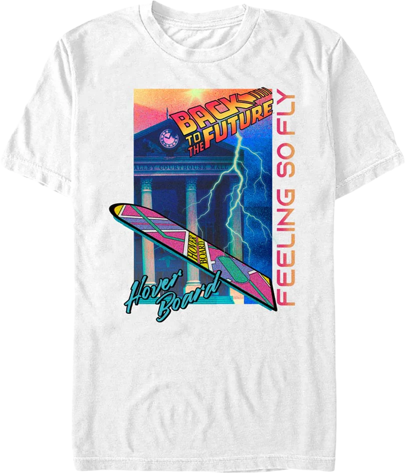 White Feeling So Fly Back To The Future T-Shirt