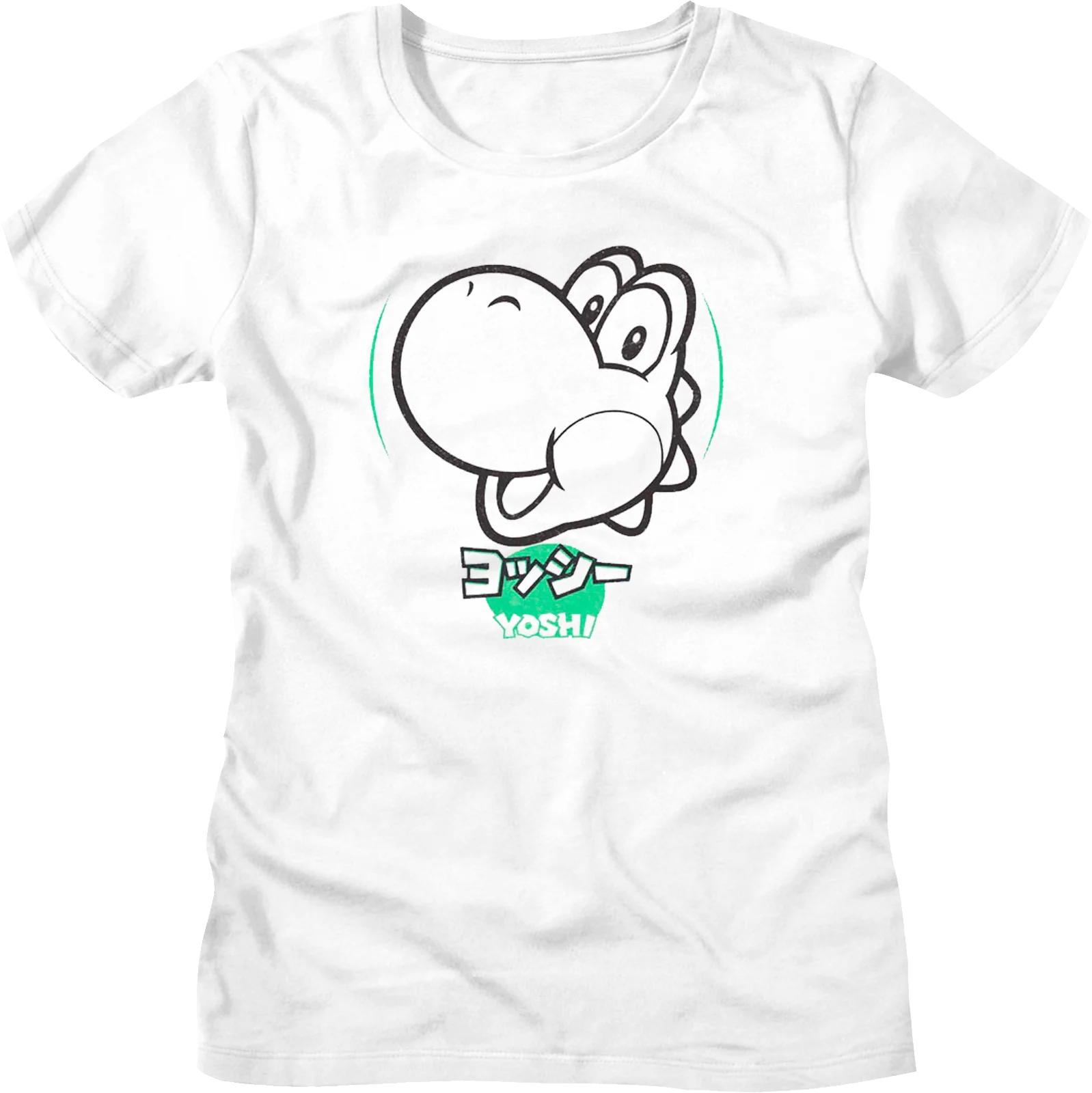 Womens apanese Yoshi Super Mario Bros. Nintendo Shirt
