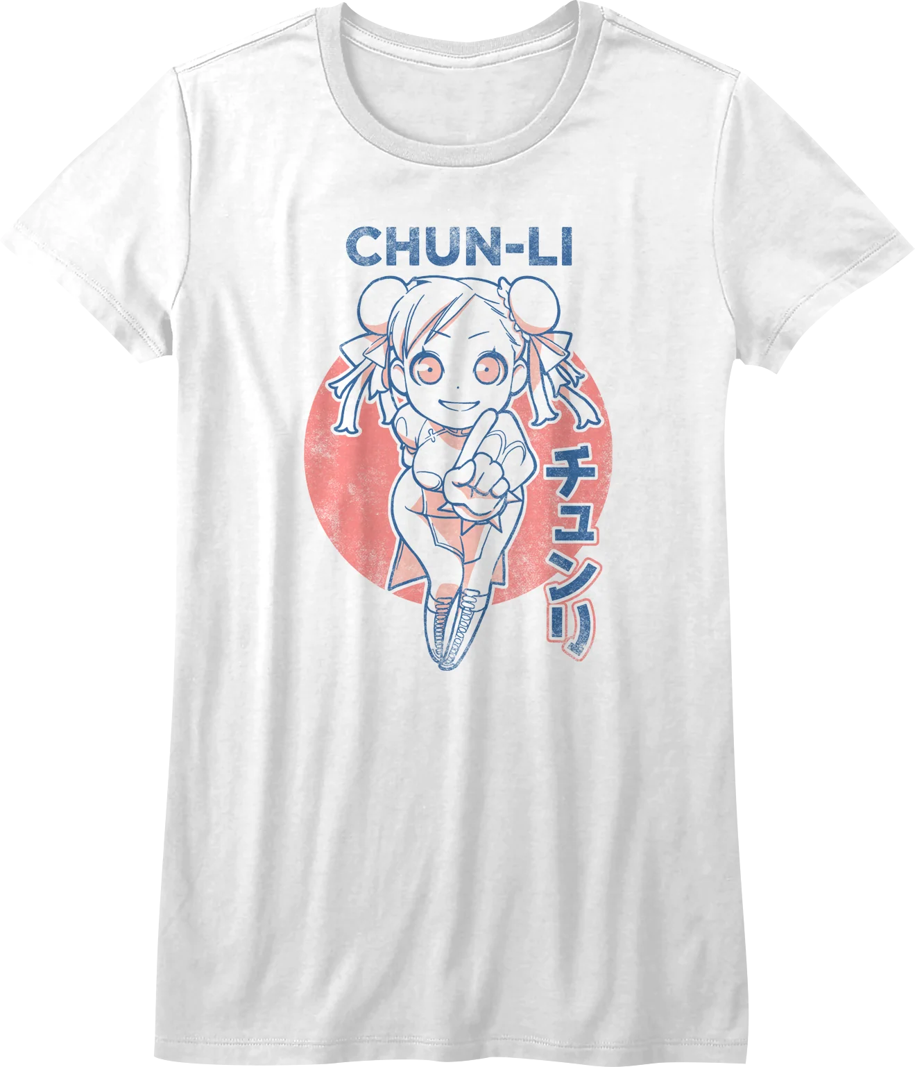 Womens Chibi Chun-Li Street Fighter Shirt