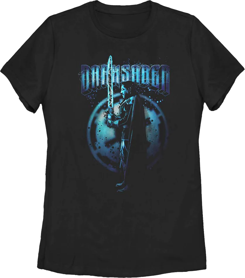 Womens Darksaber The Mandalorian Star Wars Shirt