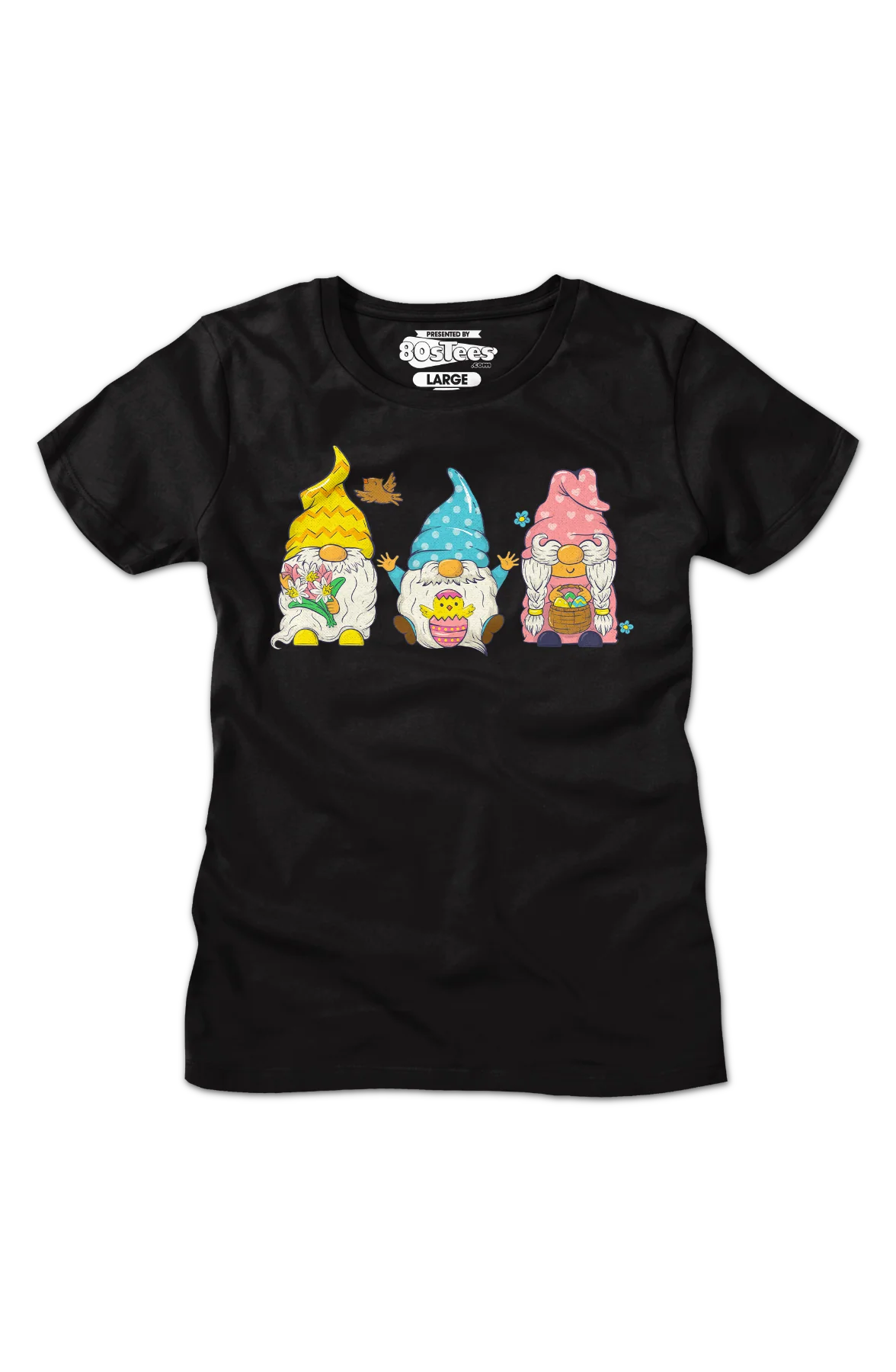 Womens Easter Gnomes Shirt - Image 2
